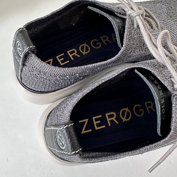Cole Haan ZeroGrand Gray‎ Stitchlite Wingtip Knit Oxford Dress Shoes Men Size 8M main image 10